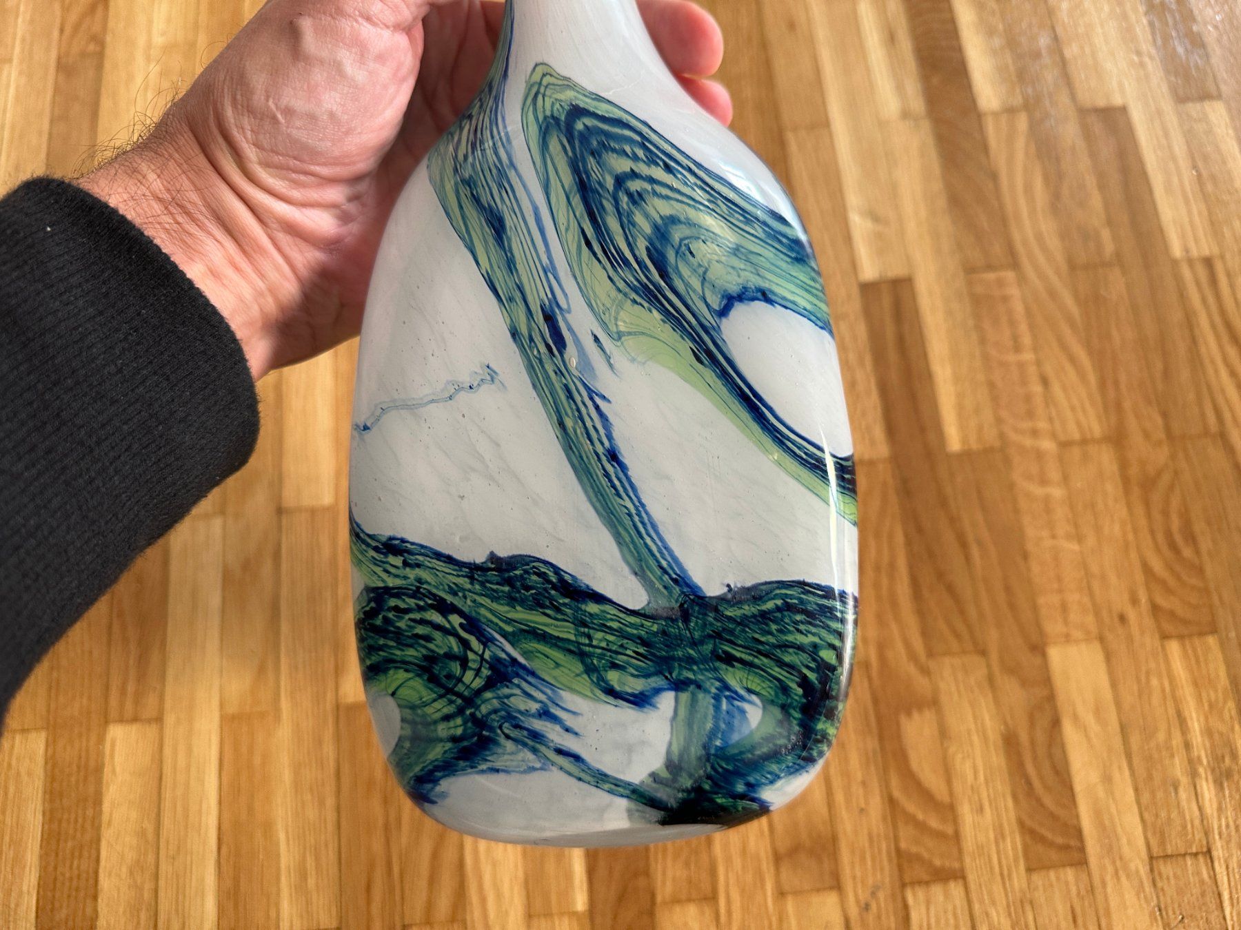 Vasen & Gefässe: Mid century blown glass vase Soliflore - 1960s – Gebraucht aus Lausanne von brixton 2