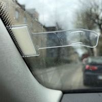 2 Stück Tickethalter Windschutzscheibe