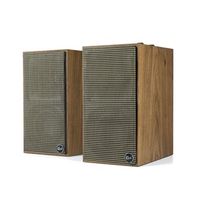 Klipsch The Fives Walnut aktive HiFi-Bluetooth-Lautsprecher