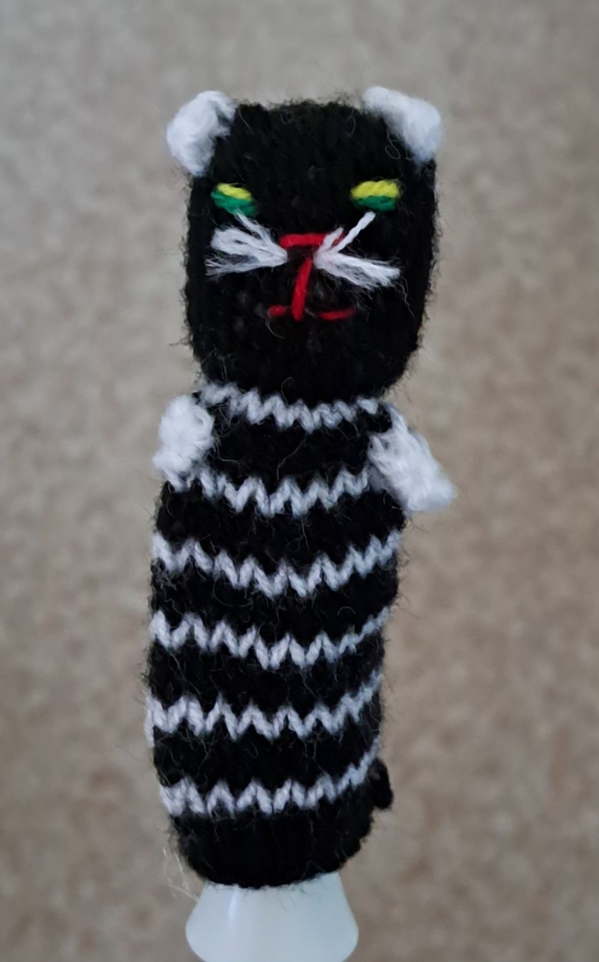 Bambole: Fingerpuppen Hund und Katze – Nuovo e nell'imballaggio originale da Romanshorn venduto da Octa27 1