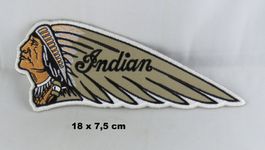 INDIAN  - Aufnäher - Aufbügler - 18x7,5cm