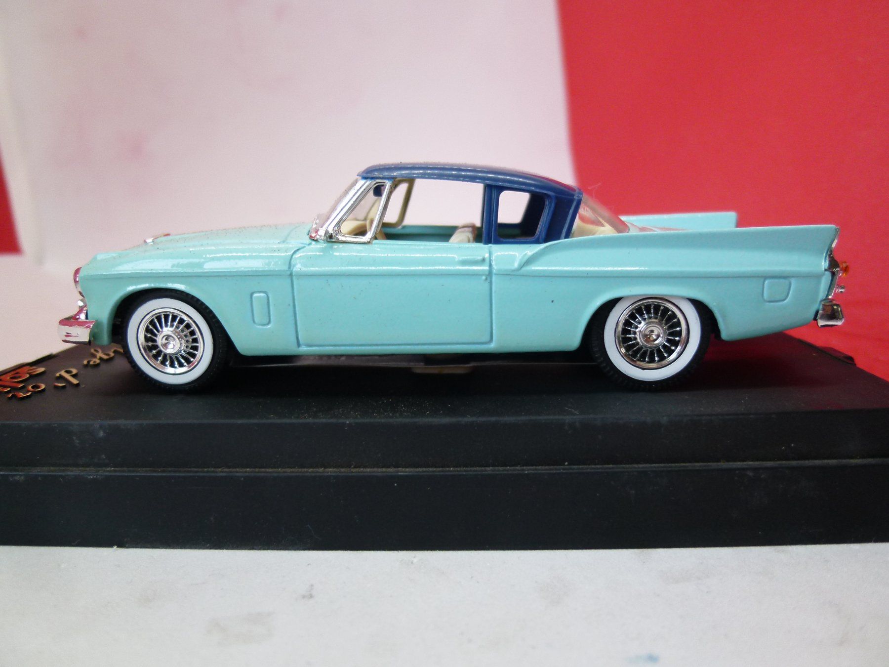 Modellini d'auto: Studebaker Coupe 1957 -grün - alt in Box von Solido – Usato da Reiden venduto da mondial2