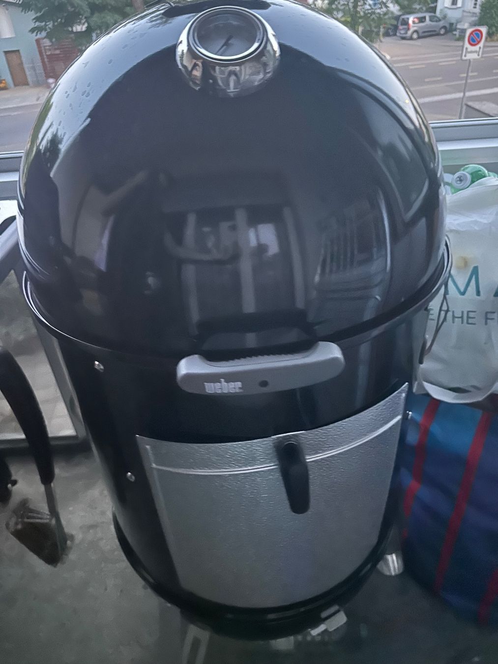 Weber Grils: Weber Smokey Mountain 57cm(Neu) – Neuf (Voir description) à Brugg AG par Xiili