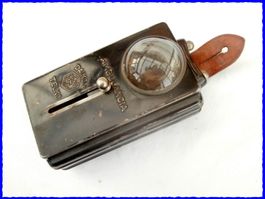 alte Taschenlampe  DAIMON Teko Amb. - Spanien - 2.Weltkrieg