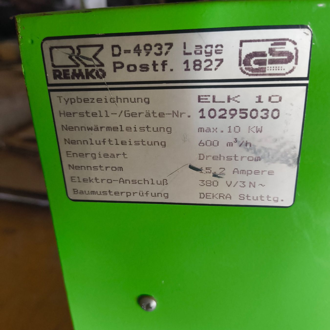 Radiatori: Elektro-Heizgerät Remko ELK 10 – Usato da Pratteln venduto da mattia51 7