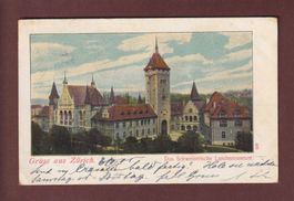Gruss aus ZÜRICH - Landesmuseum - 1905