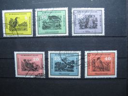 DDR 1959 Heimische Vögel gest.