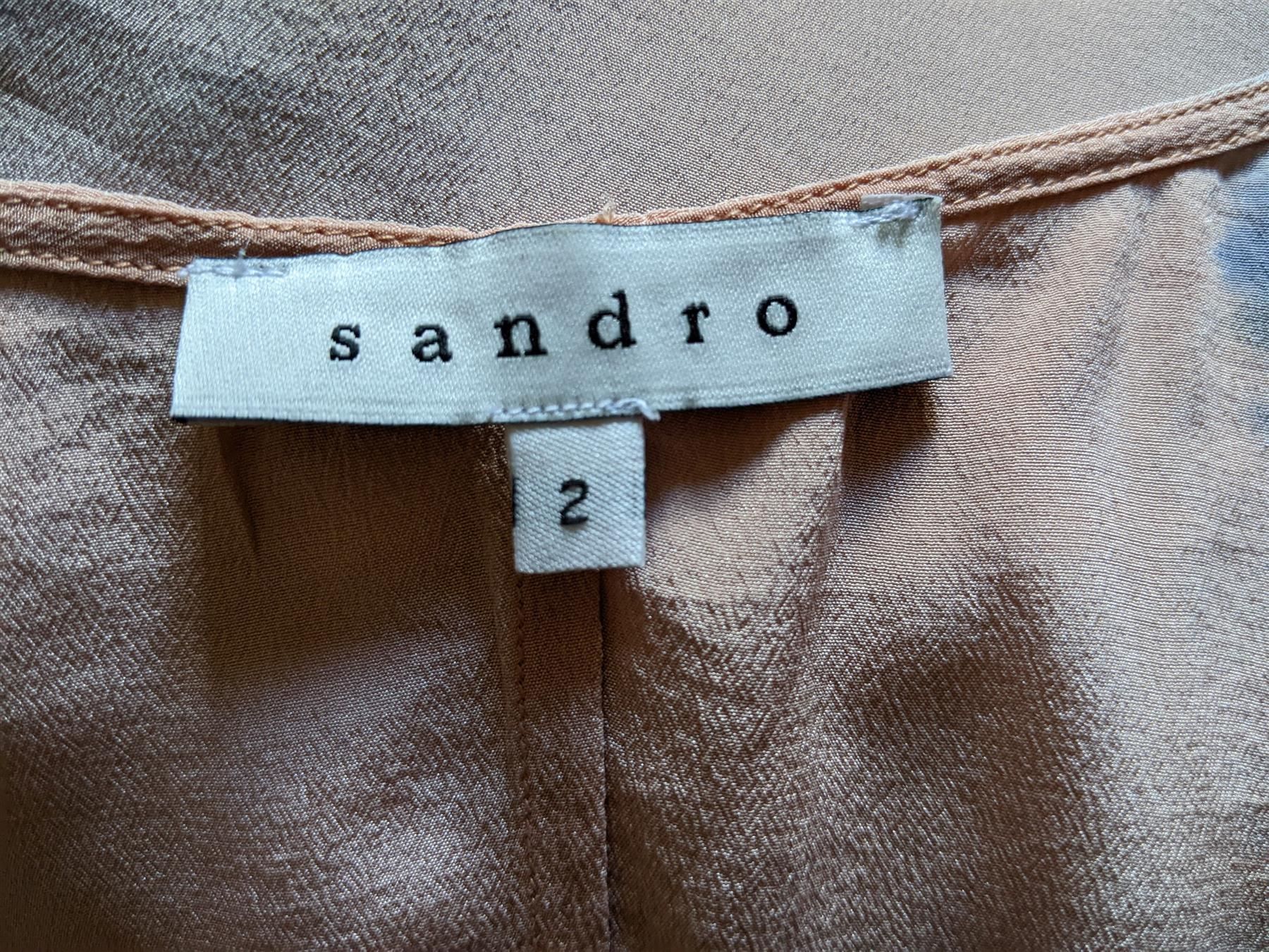 Sandro Top: SANDRO : Top 100% soie bicolore 36-38 – Nuovo (secondo la descrizione) da Petit-Lancy venduto da lilycerise 5