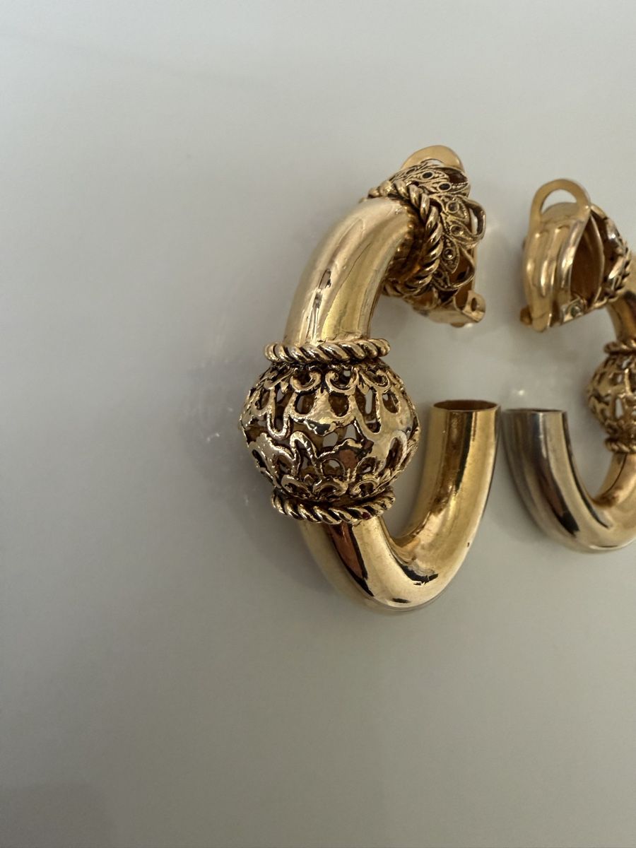 Orecchini pendenti & Orecchini a lobo: Vintage clip earrings – Usato da Founex venduto da tin_5wwq 1