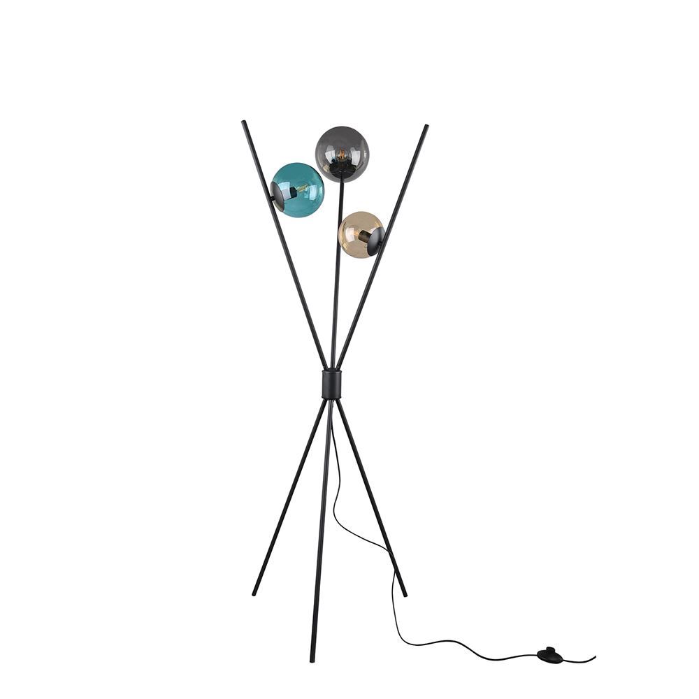 Lampen: Stehleuchte, Schwarz, 156 cm Höhe – Neu (gemäss Beschreibung) aus Kreuzlingen von Smart-Light 5