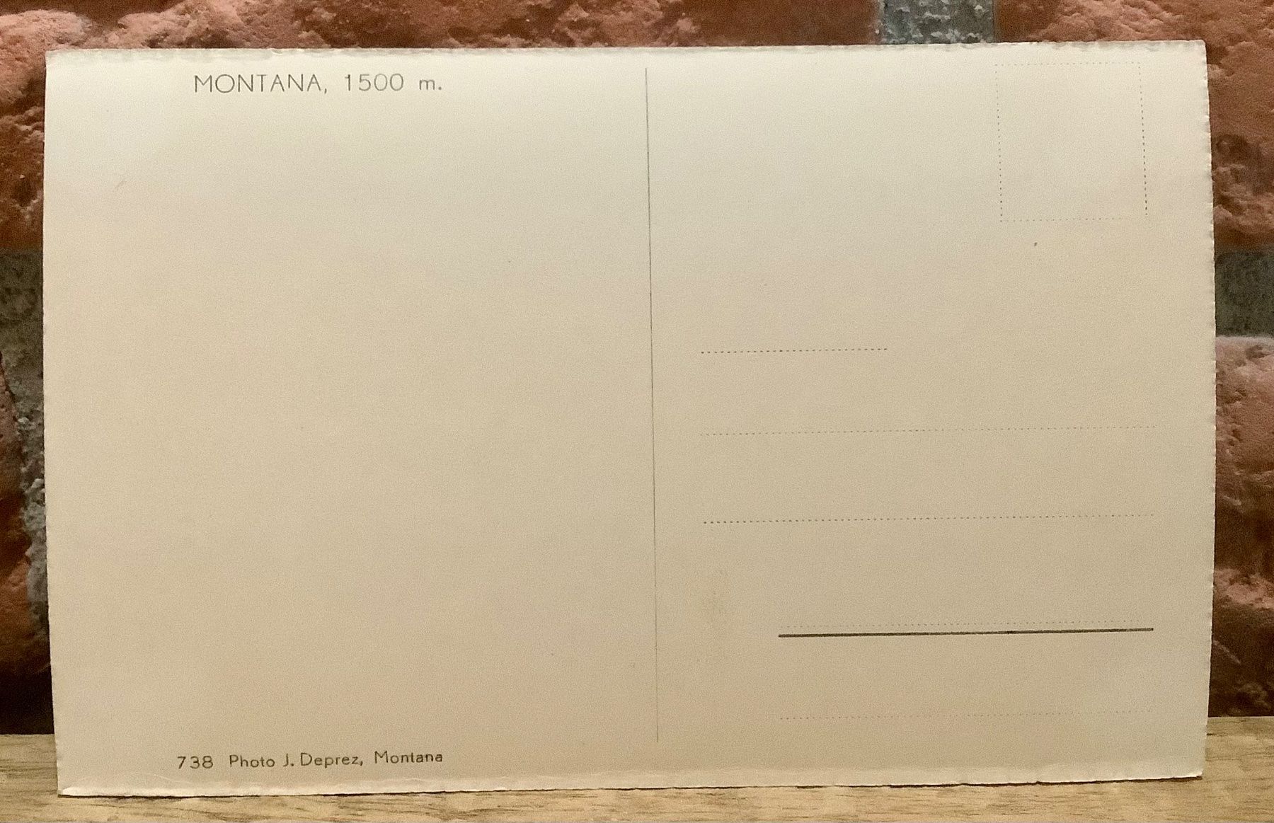Cartes postales: MONTANA - Dorfansicht – D'occasion à Root par ENGLAND-TREASURES 2