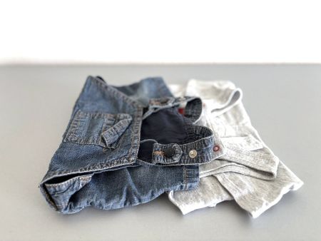 Baby Latzhose Kurze Hose Gr. 62 Baumwolle