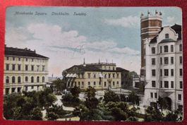 Mosebacke Square Stockholm 1914 rar