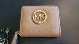 Portefeuille MK Michael Michele brun clair neuf