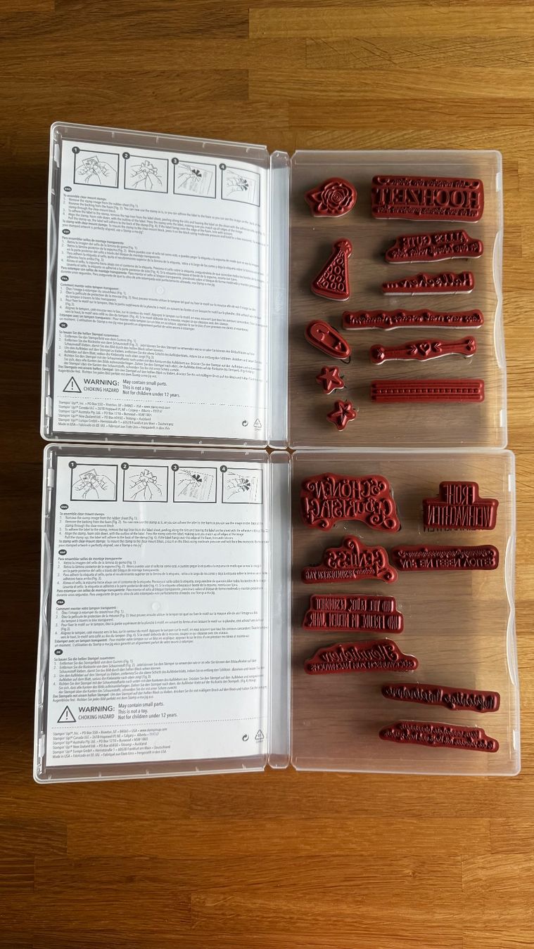 Stampin' up! Tampons: Stampin Up / Doppelt gemoppelt / A – D'occasion à Neukirch (Egnach) par muolen 1