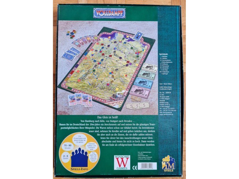 Jeux: Brettspiel "Volldampf" – D'occasion à Zürich par Desmond01 1