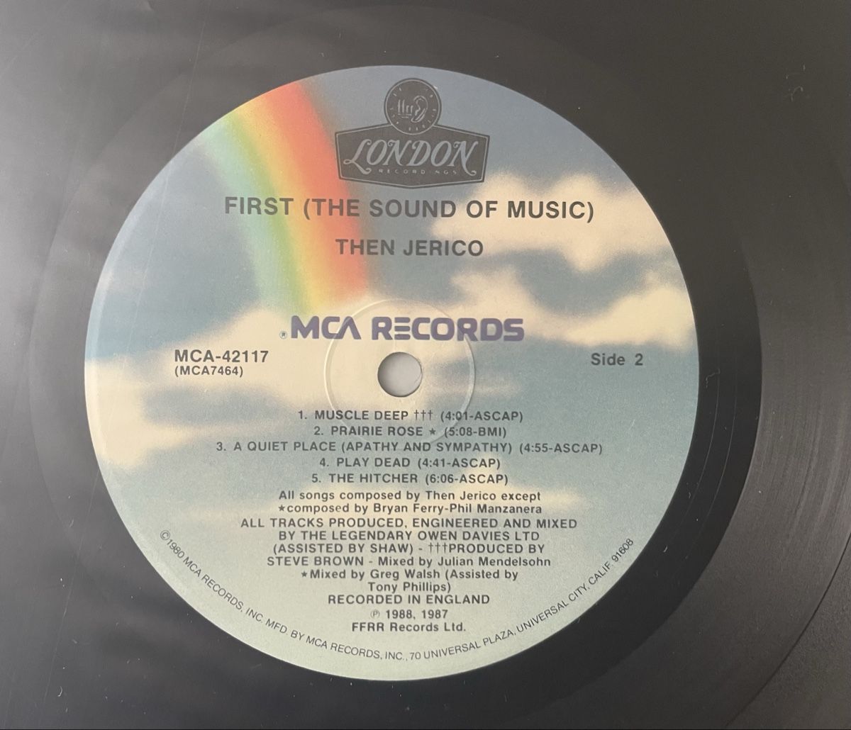 Schallplatten: Thema Jericho - First - Promo Vinyl LP – Gebraucht aus Olten von Bluespapst 3