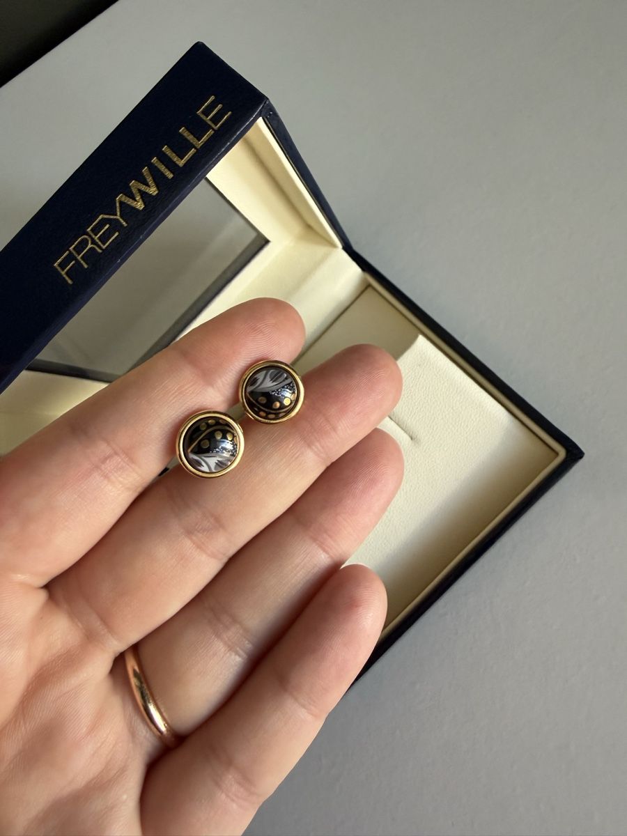Freywille Boucles d'oreille: Frey Wille Earrings  – Neuf avec emballage d'origine à Châtelaine par Veradat 2