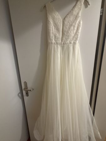 Weisses Kleid - nur 1x getragen