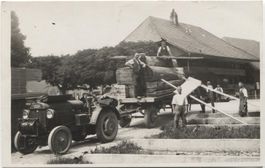 Landwirtschaft/Sägerei/Traktor 1930 Kanton Bern