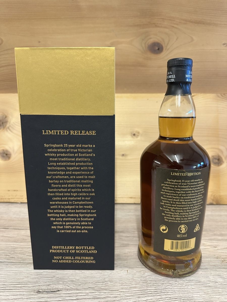 Springbank Spirituosen: Springbank 25 – Neu und originalverpackt aus Gossau SG von Tinu1972. 2