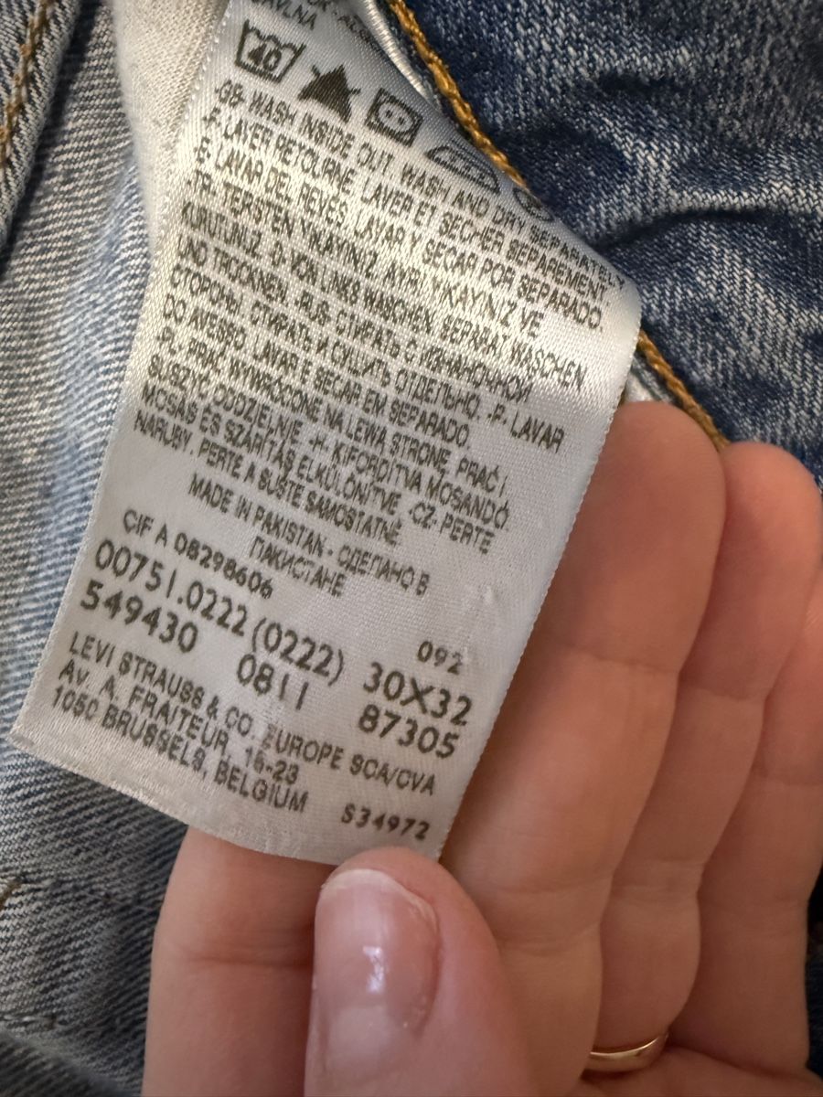 Jeans: Levi’s Männer – Usato da Tafers venduto da 13julistek13 2