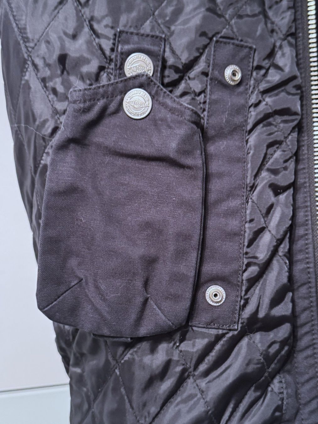 Lee Giacche: Lee Cooper Herren Jacke, Grösse L, Schwarz, – Usato da Uhwiesen venduto da fel_5ghs 6