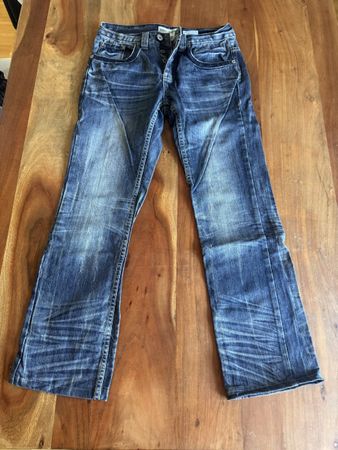 Herren Jeans 98-86 blau Grösse 30/34 Top Zustand -V