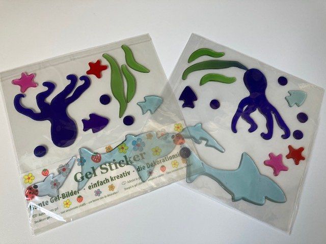 Alle Dekorationen: 2 x Gel-Sticker – Neu und originalverpackt aus Solothurn von Zsusanna