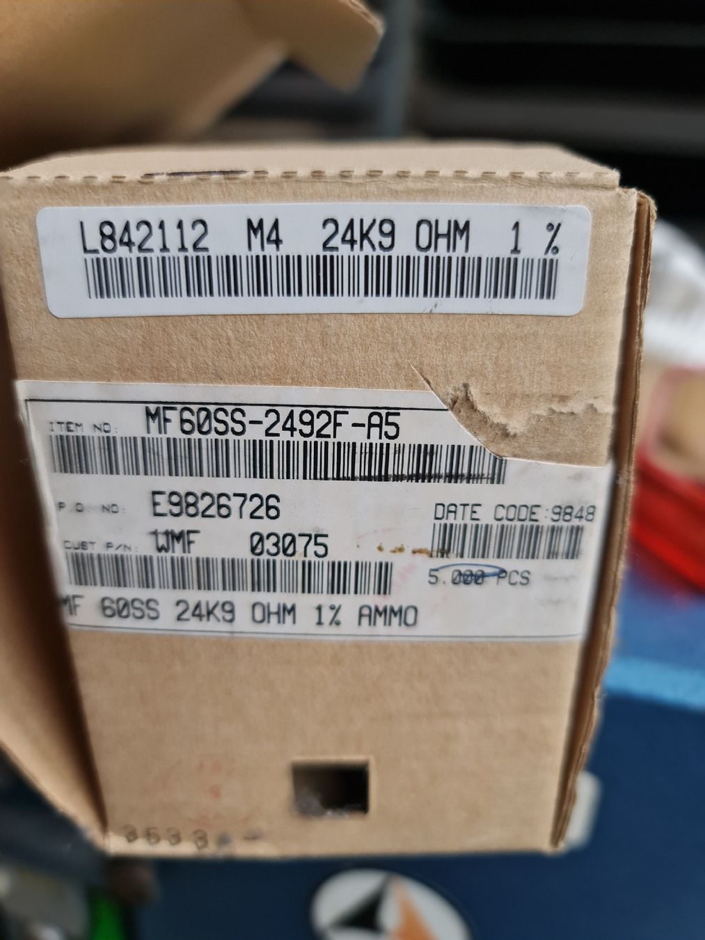 Componenti elettronici: wiederstand 24K9 OHM – Nuovo (secondo la descrizione) da Ins venduto da ottomotto 2