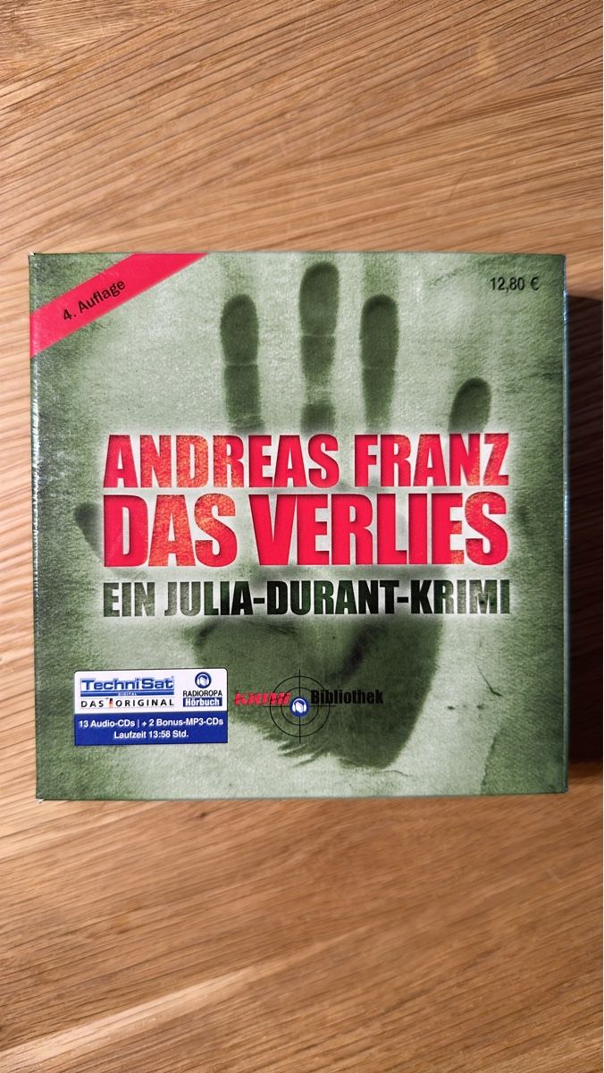 Audiolibri: Andreas Franz - Das Verliess – Usato da Münsingen venduto da Sim2977