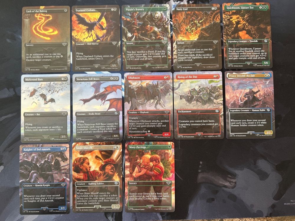 Lord of the Rings Scene Cards LTR MTG | Kaufen auf Ricardo