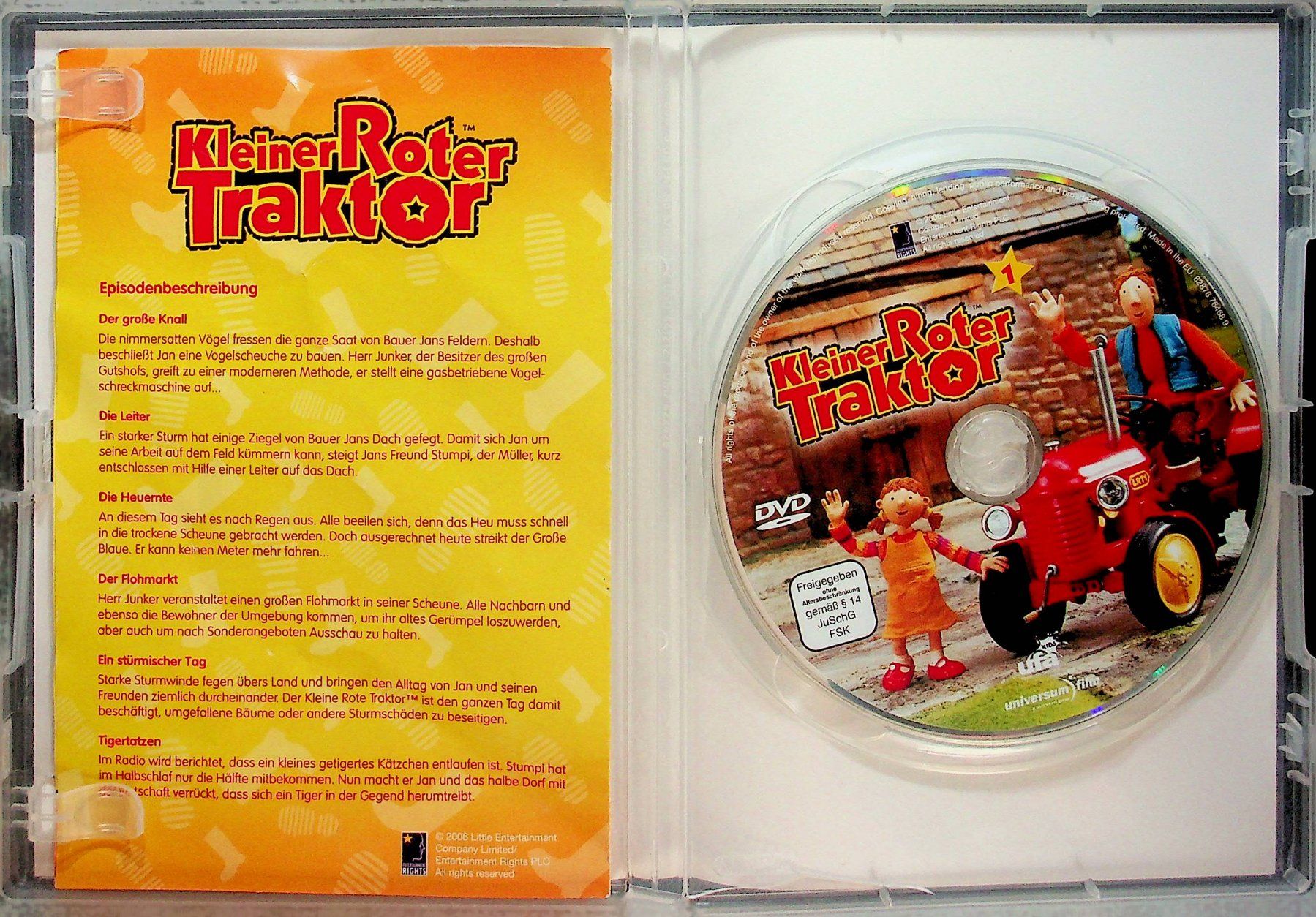 Alle DVDs: DVD Kleiner roter Traktor Der grosse Knall – Gebraucht aus Reitnau von  2
