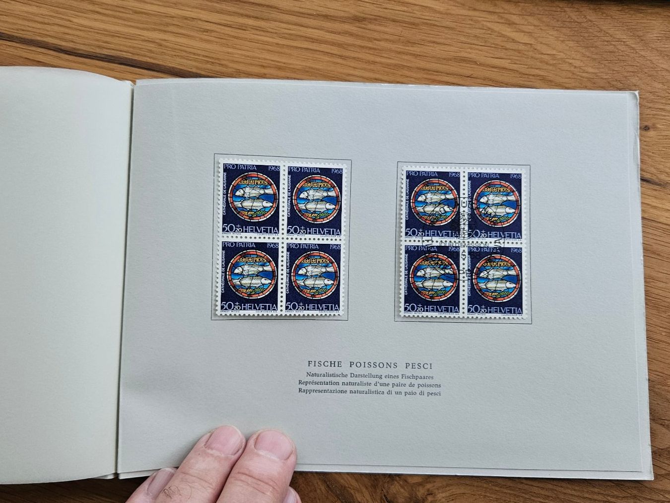 Alle Briefmarken: Geschenkheft Pro Patria 1968 RAR unter Postpreis – Neu (gemäss Beschreibung) aus Buttikon SZ von Marcelr