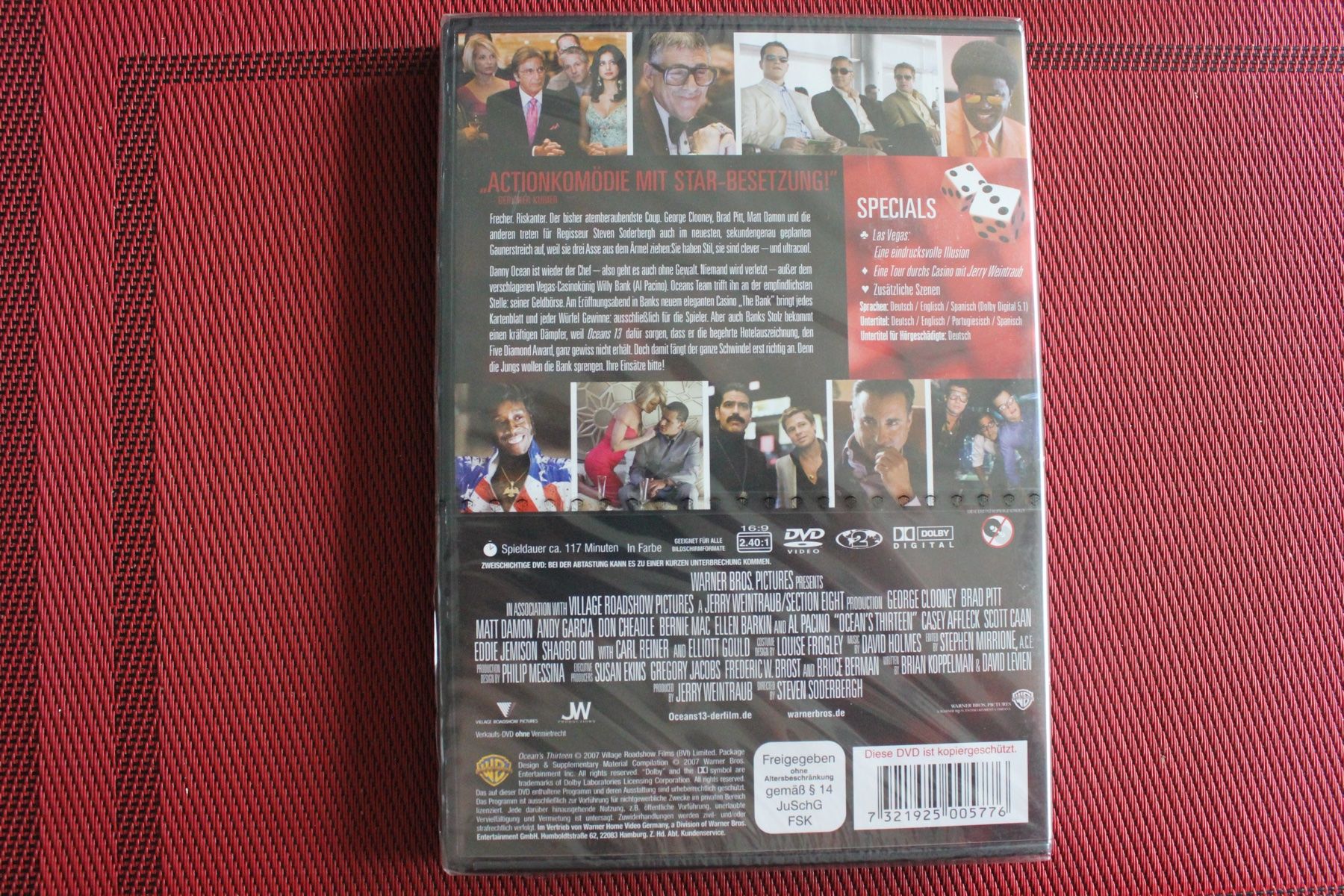 Tutti i DVDs: Ocean's 13 von Steven Soderbergh DVD (2363) NEU – Nuovo e nell'imballaggio originale da Geroldswil venduto da Schlumpfine1973 1