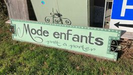 Enseigne ancienne fer antik Schild