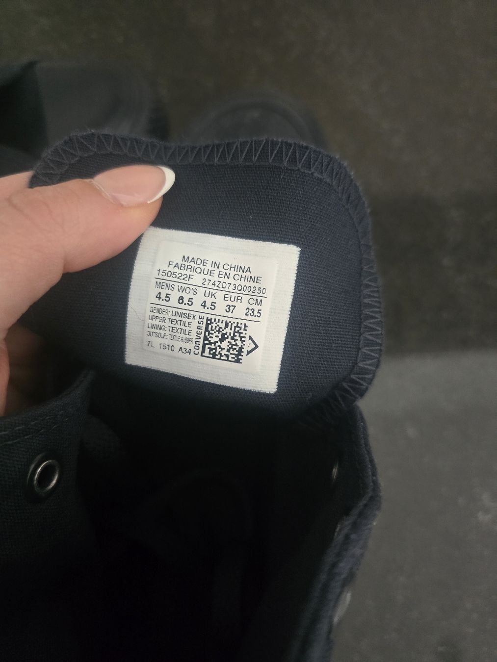 Converse Scarpe da uomo: Converse dunkelblau Gr.37 - NEU – Nuovo (secondo la descrizione) da Hägglingen venduto da Raff_Ella 3