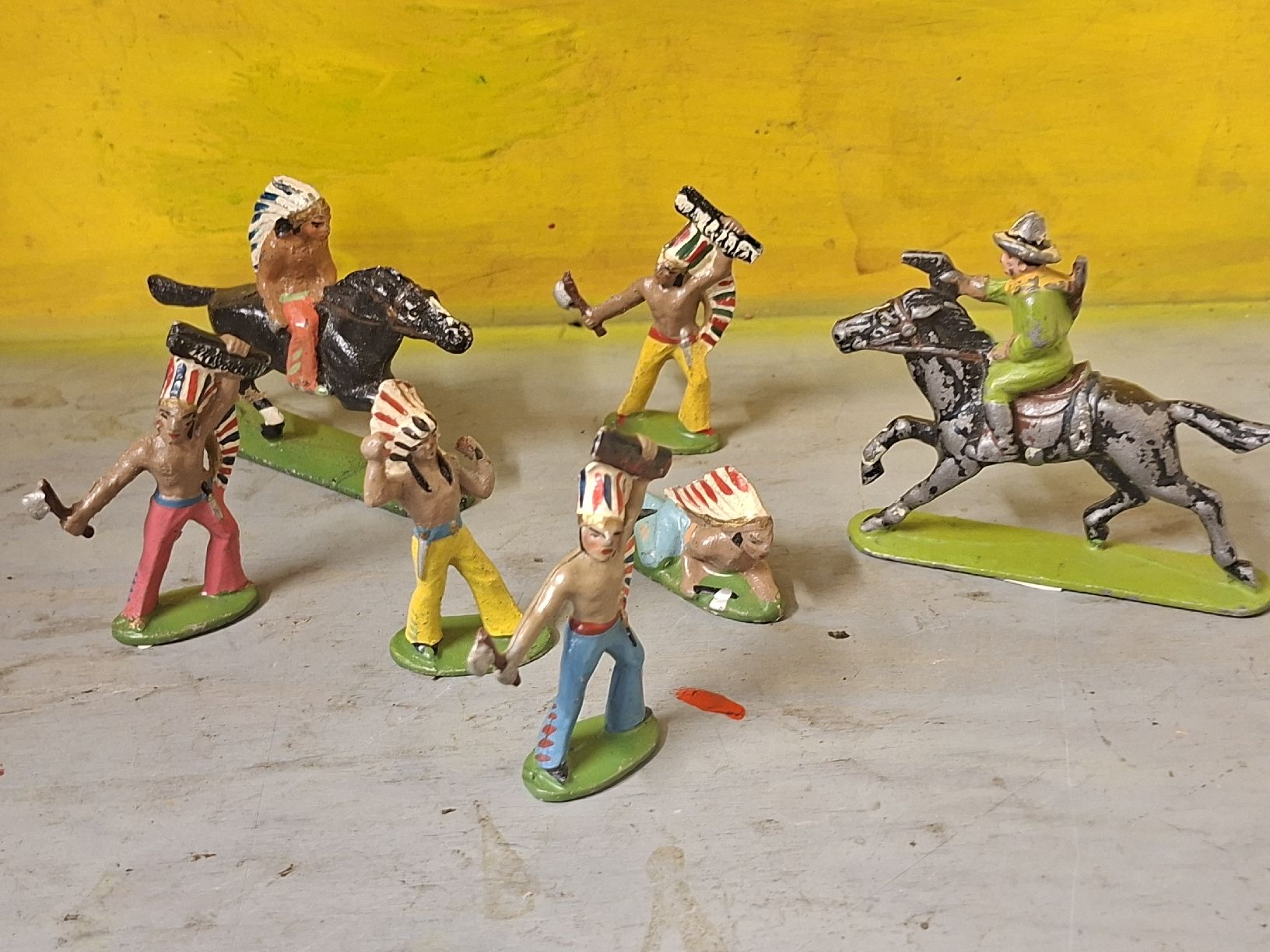 Giocattoli: Figurines de western Quiralu – Usato da Monthey venduto da Jmbois