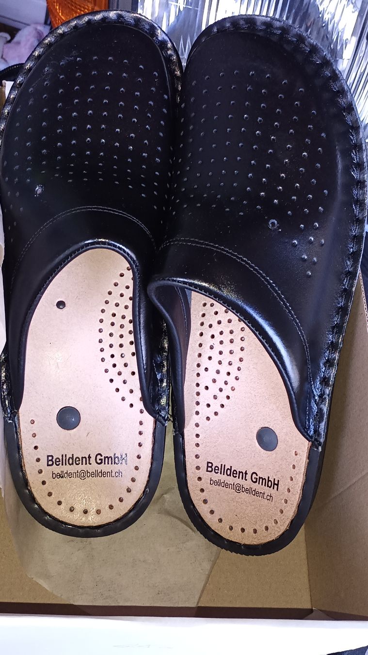 Scarpe da uomo: Gesundheitspantoletten mit Magneten – Nuovo e nell'imballaggio originale da Zürich venduto da Mitzi6 1