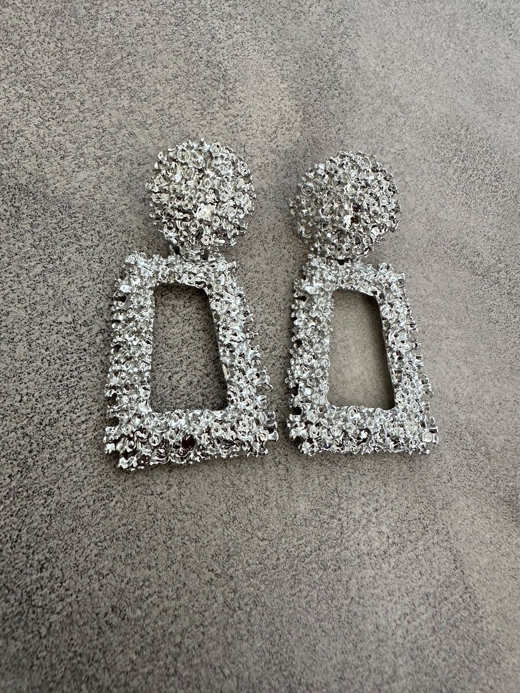 Orecchini pendenti & Orecchini a lobo: Statement Ohrringe silber - auffälliger Schmuck – Nuovo (secondo la descrizione) da Dietikon venduto da vithya88 1