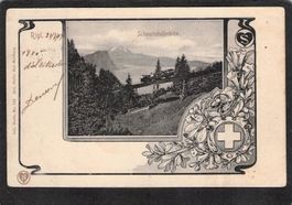 ^Litho Rigi , Schnurtobelbrücke , 1903