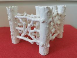 Zwei Antike Porzellan Vase