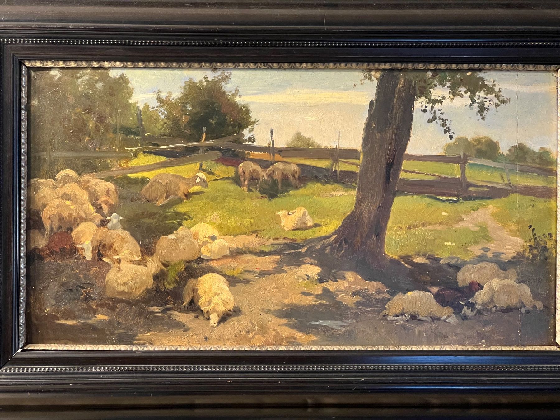 Gemälde: Impressionistische Arbeit um 1880/90 – Gebraucht aus Basel von pmART 2