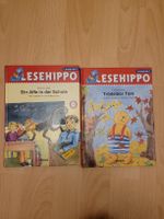 2x Lese-Hippos: "Ein Affe in der Schule" & "Trödelbär Tom"
