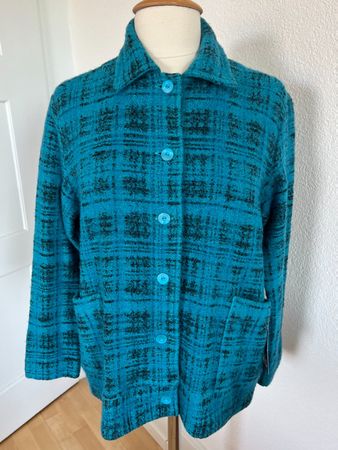 warme Colora Damen Jacke, Gr. S, Türkis, NEU
