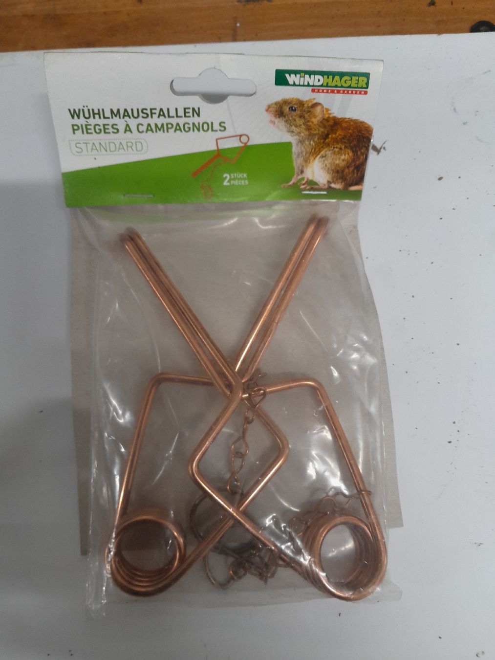 Cages, transport & sécurité: Mausfalle Wühlmausfallen – D'occasion à Bischofszell par Spall80 1