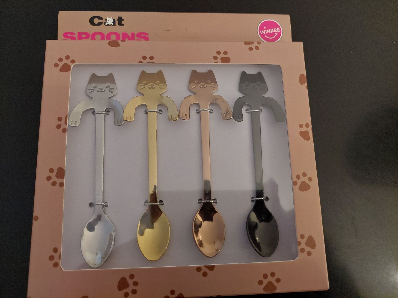 Cucchiai: Winkel Cat Spoons.🐱 4 Kaffeelöffel – Nuovo (secondo la descrizione) da Zetzwil venduto da lanst08