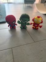 Marvel Avengers Stoffpuppen Set, Spiderman, Hulk, Iron Ma...