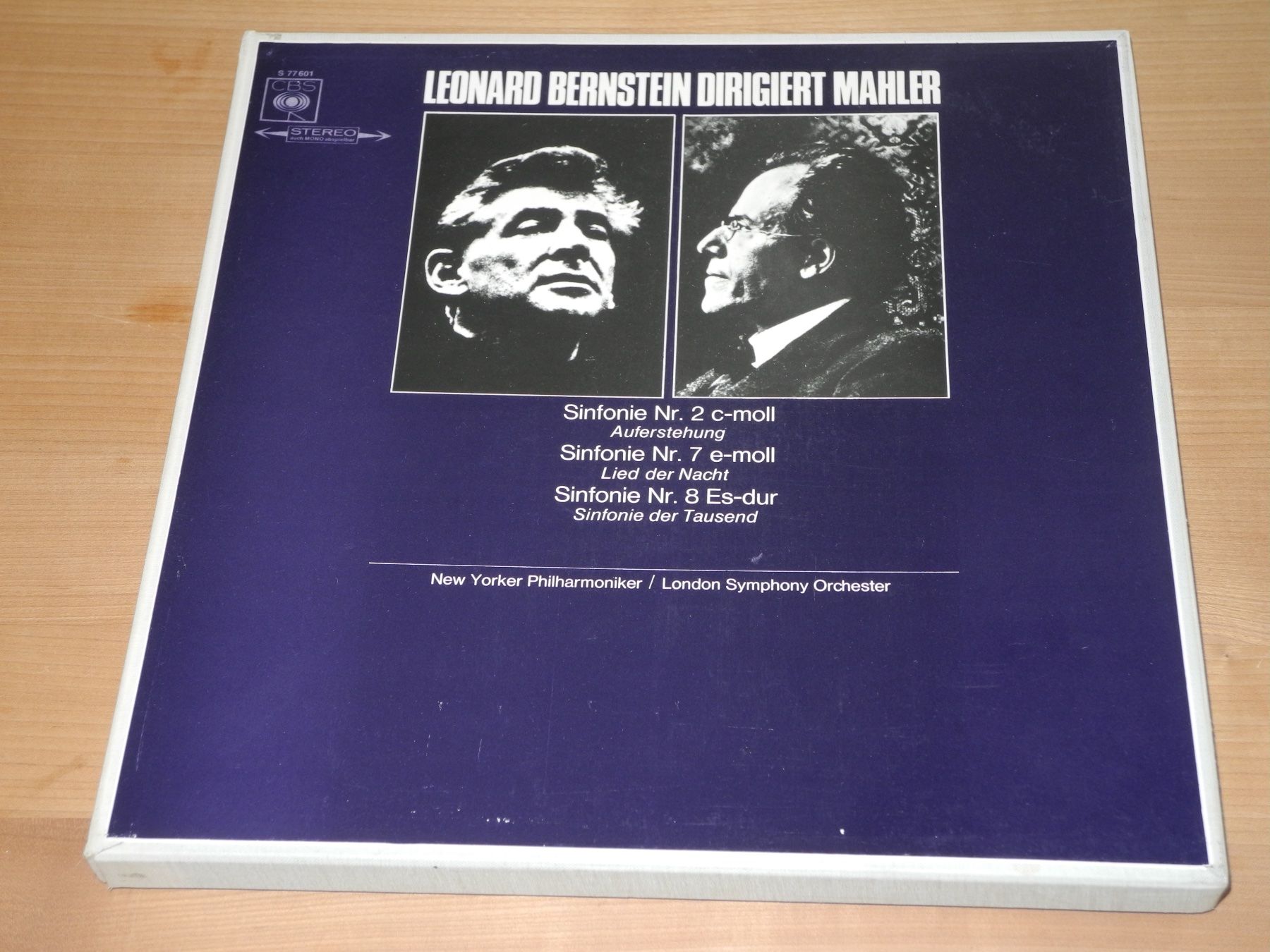 Dischi in vinile: LEONARD BERNSTEIN DIRIGIERT MAHLER - CBS - 6 LPs – Nuovo (secondo la descrizione) da Fahrwangen venduto da Swirl2