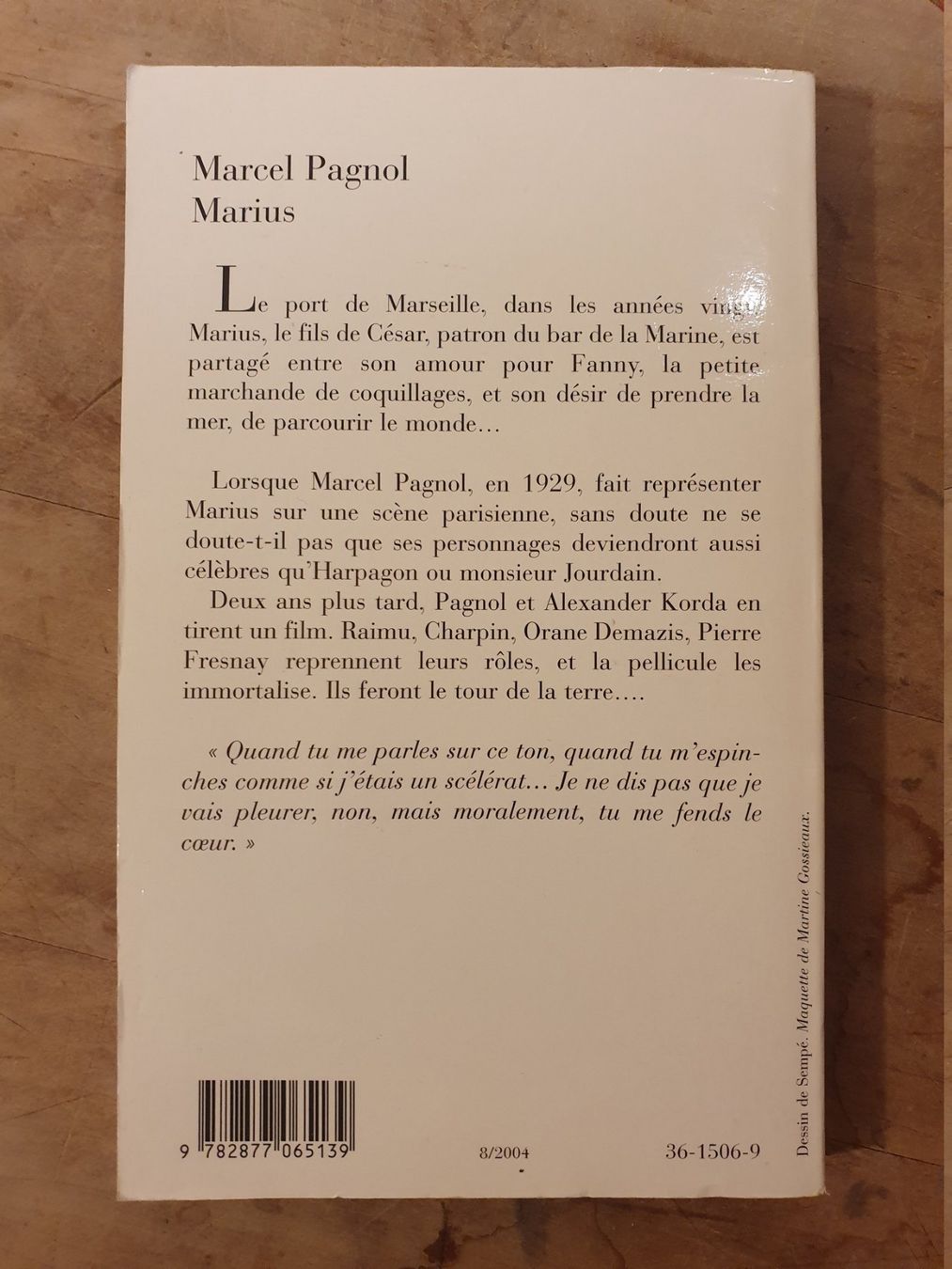 Libri: Marius Marcel Pagnol – Usato da Zürich venduto da loosebone 1